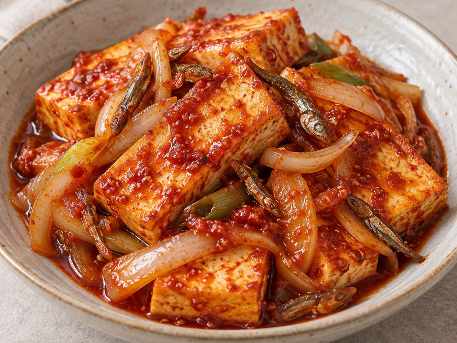 정호영 두부조림 완성 사진