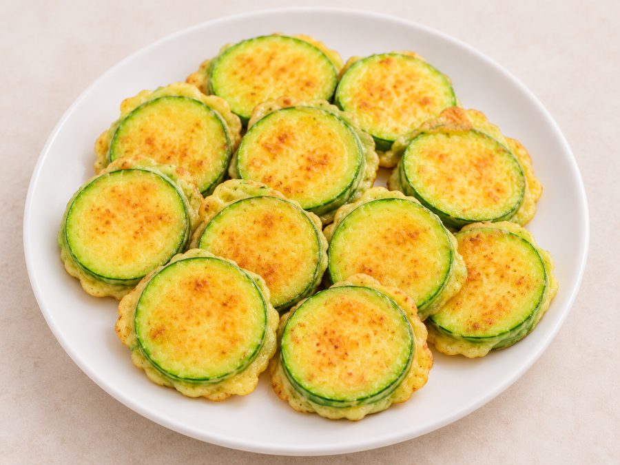 애호박전 완성 사진